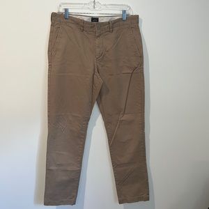 J. Crew Men’s Khaki cotton pants size 32/32